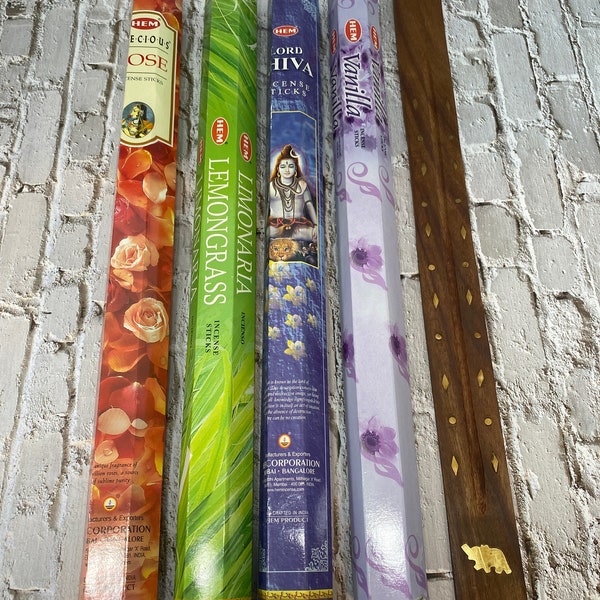 Jumbo Incense Sticks 16" *** BUY 4 or more Incense and GET 1 FREE jumbo wooden ash catcher ***