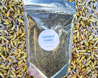 Dried Lavender Flowers – Aromatherapy, Sachets, Potpourri, Tea and Crafts – Natural Herb
