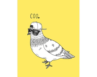 Coo Art Print