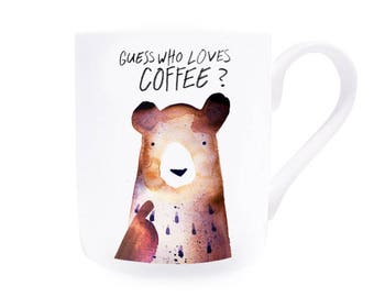 Coffee Bear Ceramic Mug