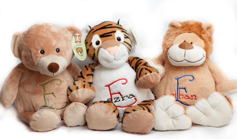 personalized plush animals