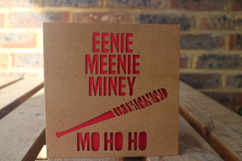 Walking Dead Karte | Etsy