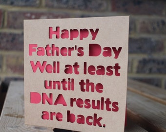 Happy Fathers Day alternative card.