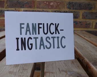 Fanfuckingtastic card