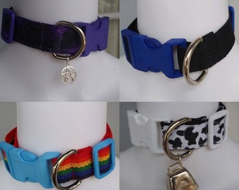 Build Your Own Buckle Pet Play Collar choker byo custom furry therian bdsm human pup puppy pastel dog ddlg abdl cgl halloween costume goth