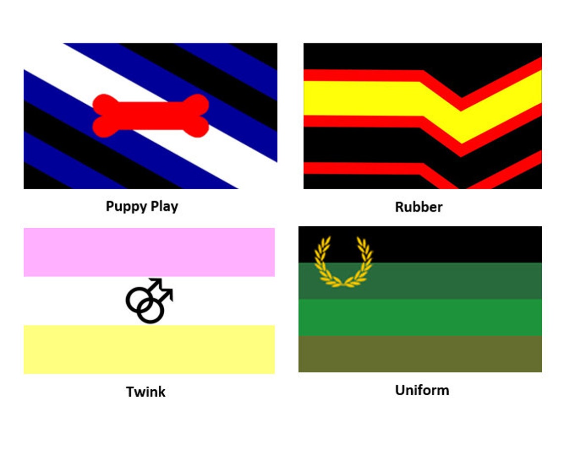 Mystery Fetish & Kink Pride Flag BDSM Collar buckle choker Etsy