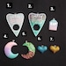 ADD ON Buckle Collar Charm pet play bdsm ddlg cgl abdl furry therian puppy kitten pastel kawaii goth punk bondage choker skull bell resin lg 