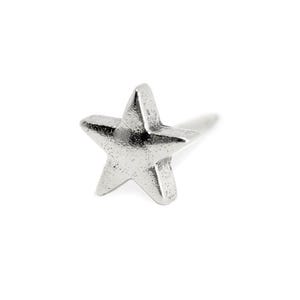 Silver Star Map Push Pins