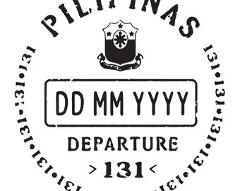 Philippines - Passport Stamp Decal