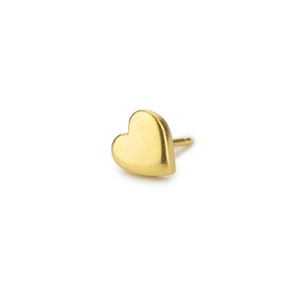 Goldene Herzkarte Pins