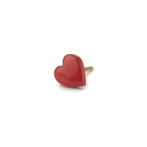 Rote Herzkarte Pins