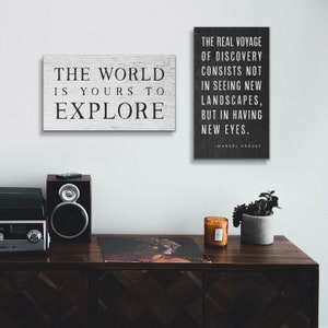The World Is Your Oyster Canvas Wall Art image 4