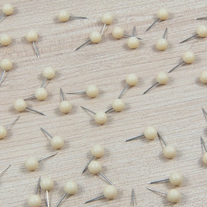 Pins Landkarte: Natürliches Tan - Mattes Finish
