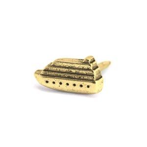 Gold Ship Map Push Pins