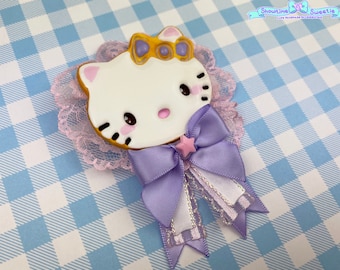 Cookie Kitty Brooch