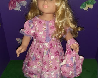 Beautiful Easter Dress to fit American Girl Doll or any 18 inch doll