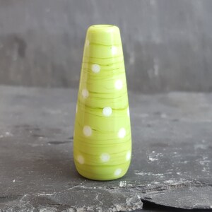 Spotty Glass Light Pull Polka Dotty Collection Fan Pull, Cord Pull Lime