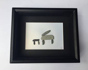 Pebble Art Piano Teacher Thanks Gifts for Musician Wall Art Piano Personalized Gift Custom Musician Gifts Music Lover Art Minimalist