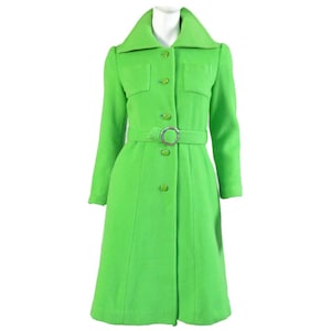Thelma 1960s space age camel hair coat | fits XS