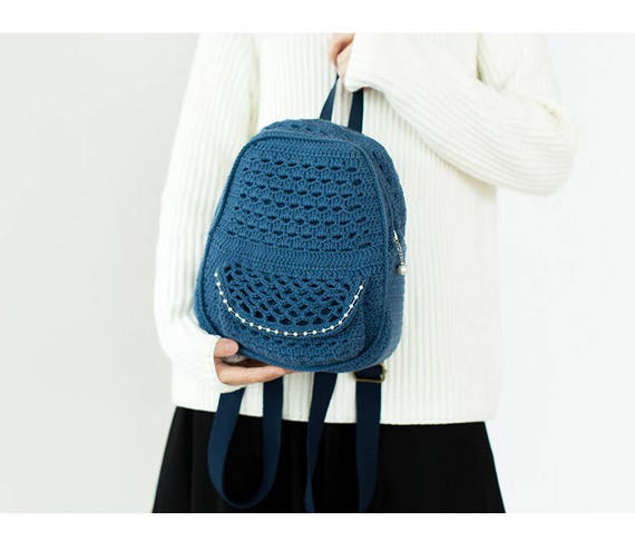 crochet rope bag