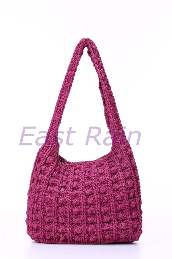 crochet bolso bandolera bolso niña hecho a mano - Etsy
