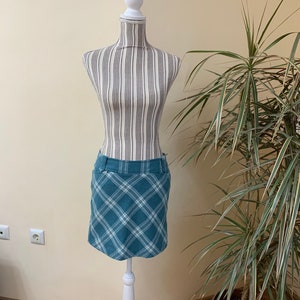 Short Plaid Skirt Etsy New Zealand