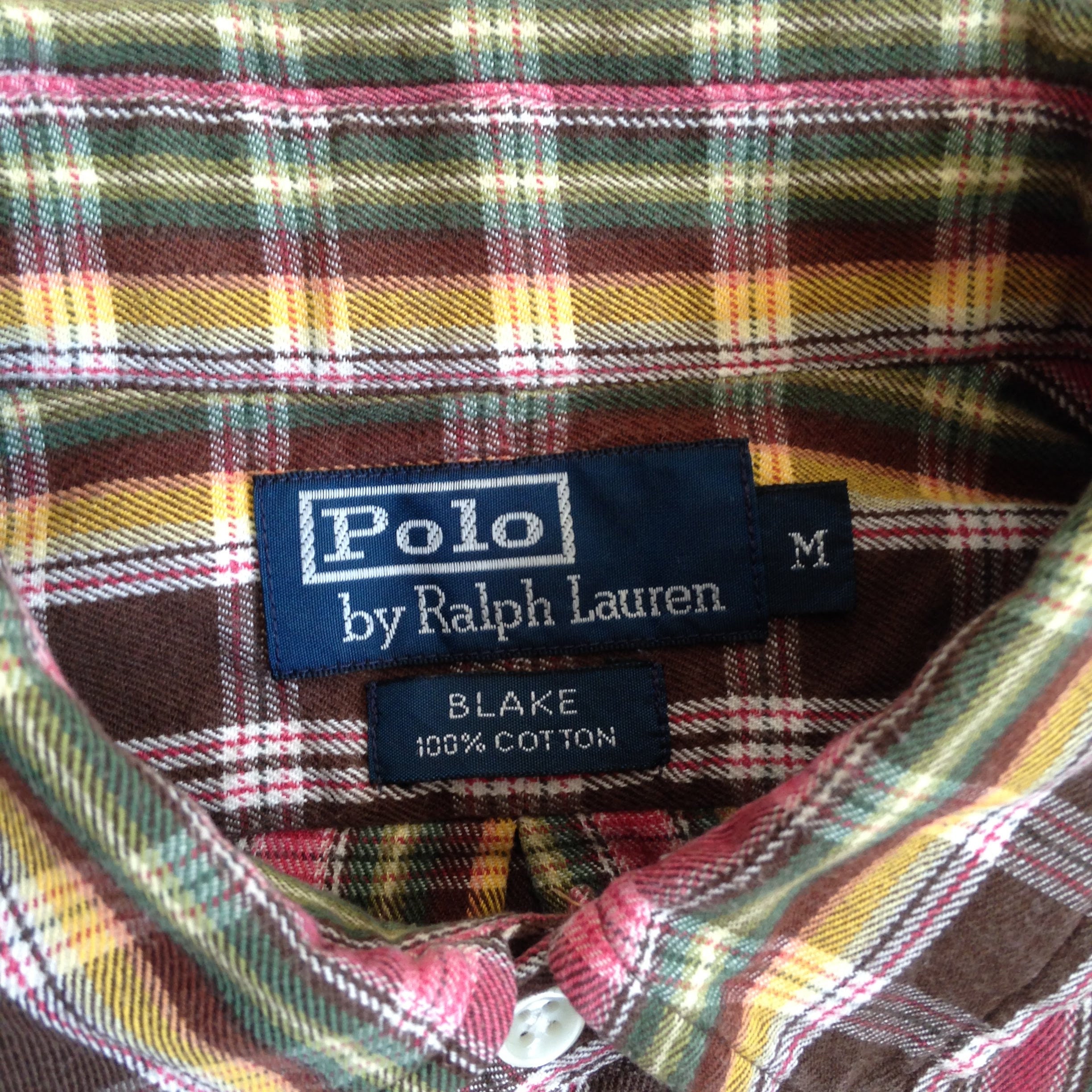 Vintage Polo by Ralph Lauren Checkered Shirt for Men Size M - Etsy UK