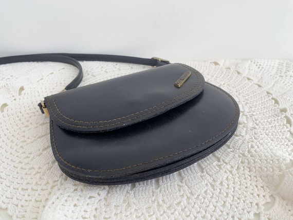 Small Leather Crossbody Bag for Women, Vintage 90… - image 7