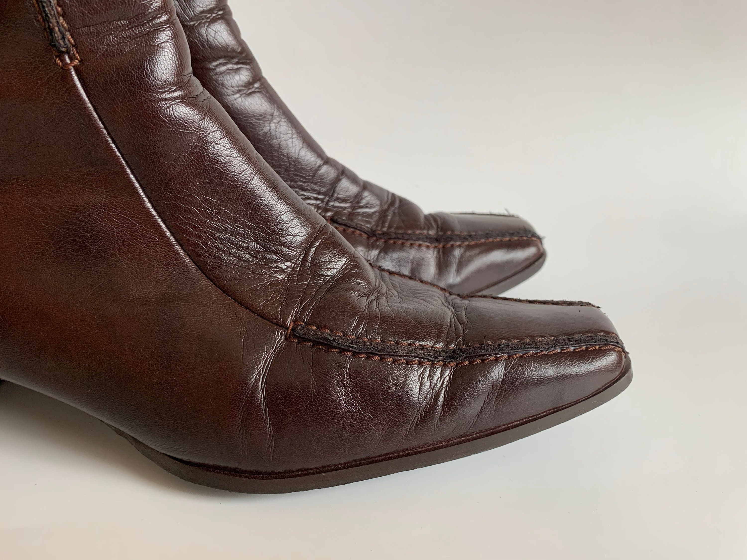 ダウンジャケット・コート Pathen Leather Ankle Boots UNE MANSION ダウンコート ダウンジャケット ジッパーポケット
