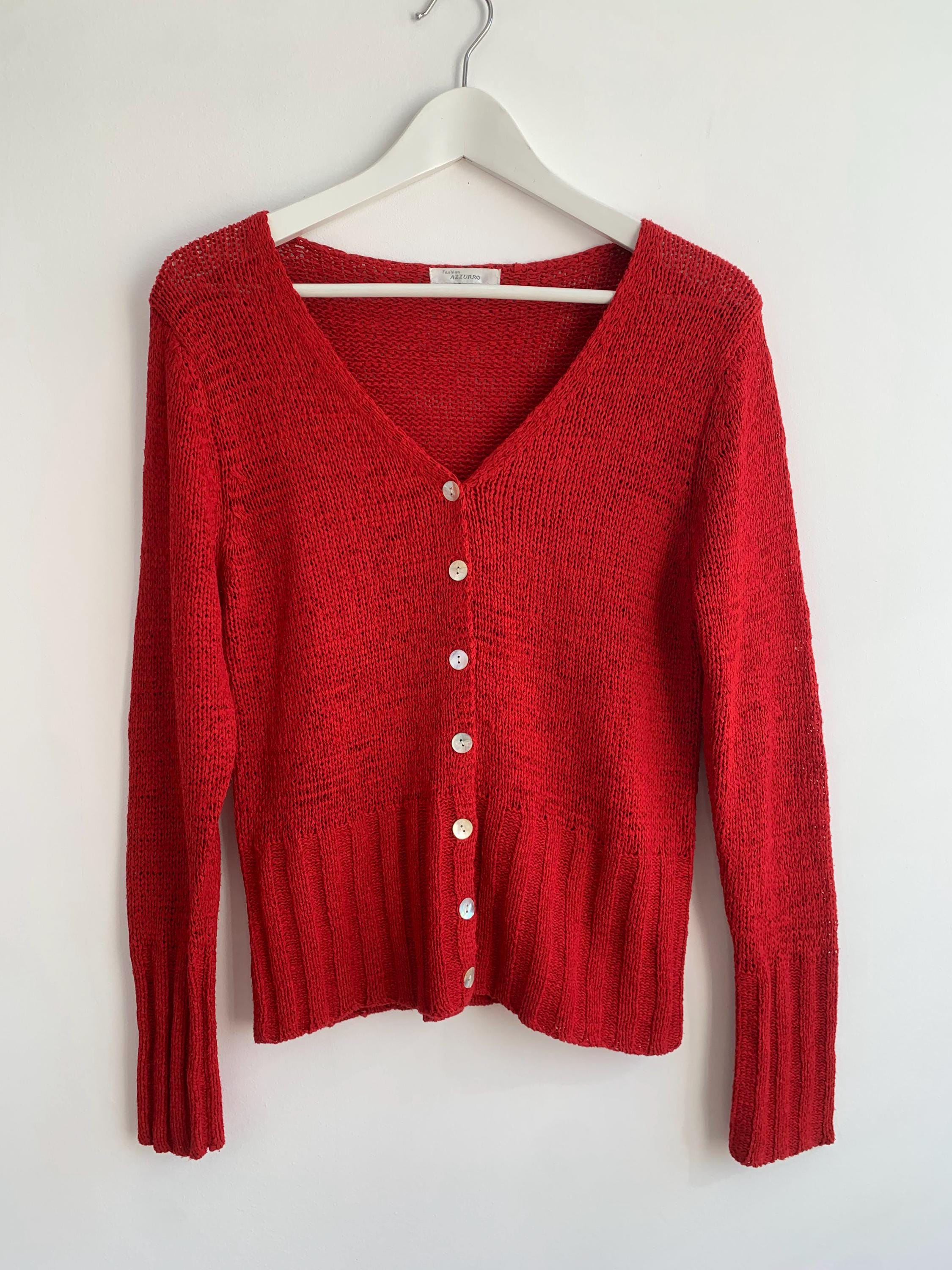 90s Button Cardigan - Etsy 90s Button Cardigan - Etsy