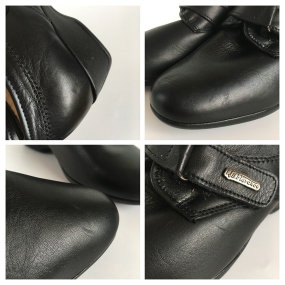 Comfortabele zwarte lederen schoenen voor vrouwen wol - Etsy Nederland