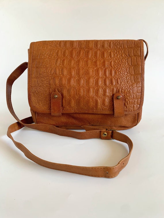 Vintage Paquetage Paris Brown SHoulder Bag Purse