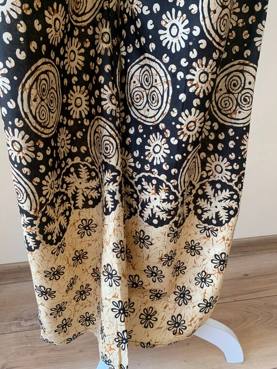 Vintage Tribal Wide Leg Harem Pants, Boho Floral … - image 4