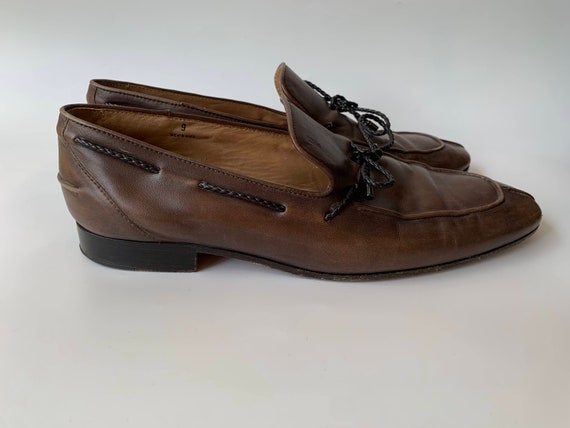 Vintage Tod's Mens Dress Shoes Size 9 , Men Lace … - image 5