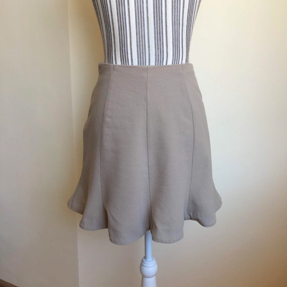 Emporio Armani 80s Short Tulip Skirt, Vintage Fit… - image 4