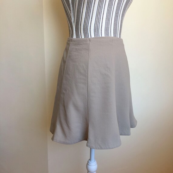 Emporio Armani 80s Short Tulip Skirt, Vintage Fit… - image 3