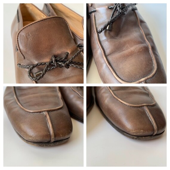 Vintage Tod's Mens Dress Shoes Size 9 , Men Lace … - image 10