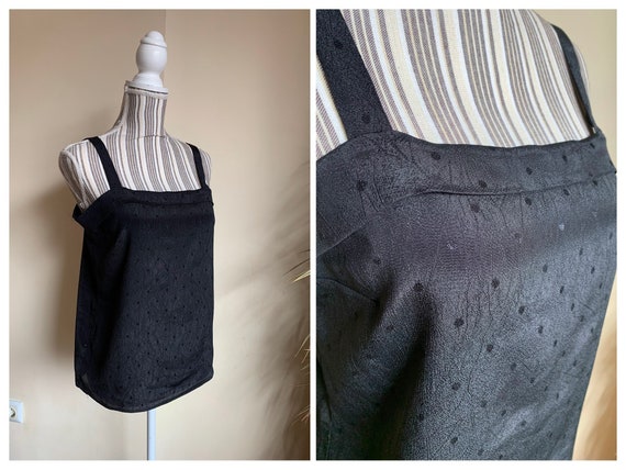 Black dressy cami top discount