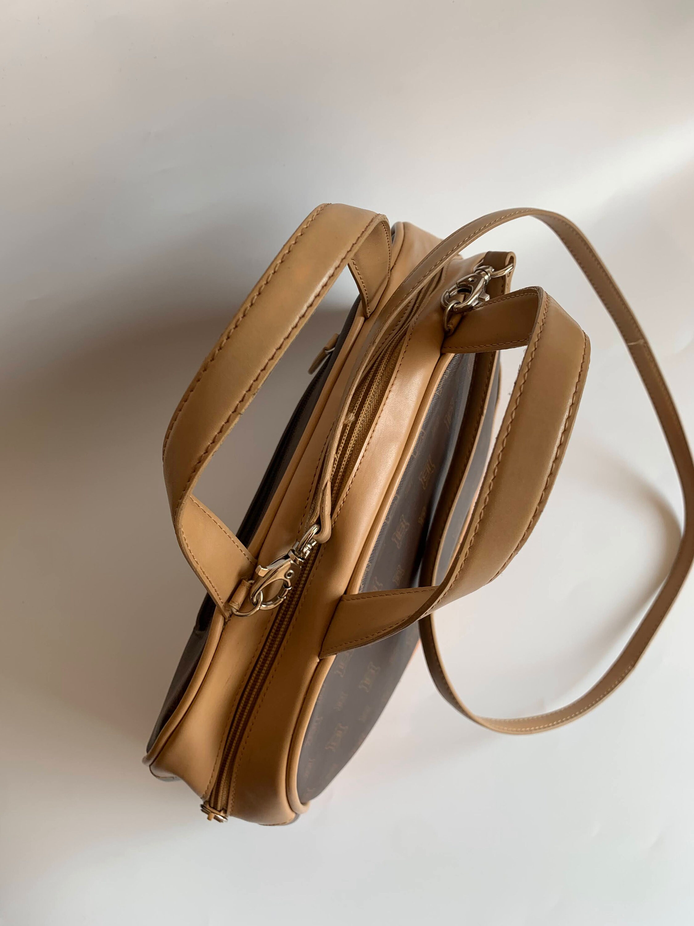 Laura Biagiotti Top Handle Bag, Vintage 90s Italian Designer