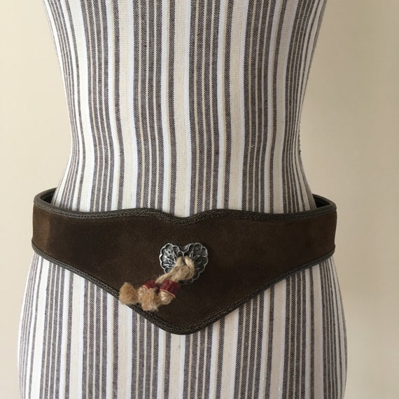 Jewelled Underbust Corset Wide Waist Belt for Wom… - image 2