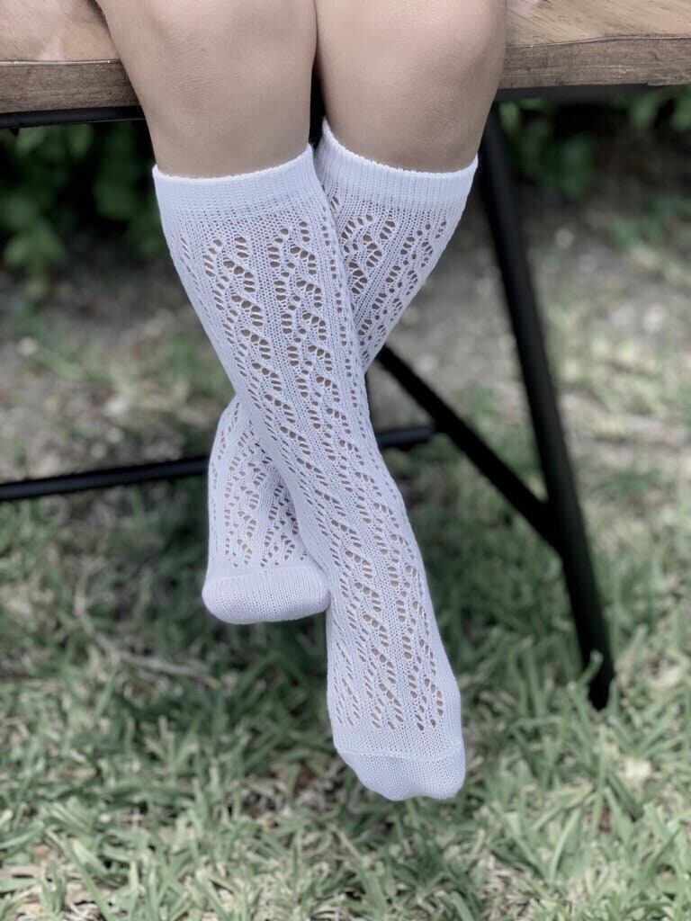 Knee High Socks Baby Girls Knee High Socks Girls Knee High Etsy