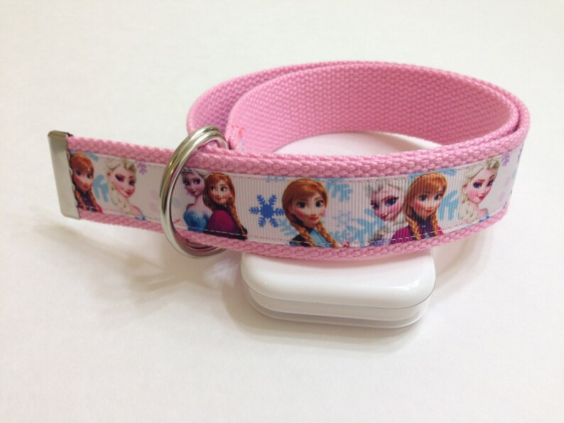 Frozen Inspired Girls Belt Girls Belt Elsa and Anna Belt Etsy Canada