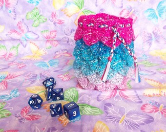 Dragon Egg Dice Bag | Role Playing Game | Mermaid Scale Dice Bag