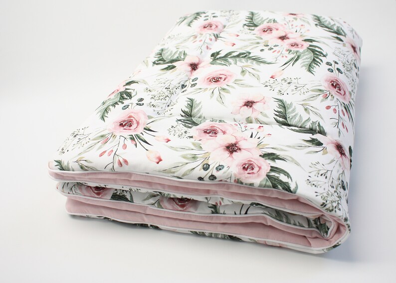 floral cot set