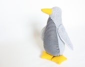 Stuffed Toy Penguin Animal Soft Toy Doll Grey Toy Gift Present Baby Shower Room Decoration Plush Toy