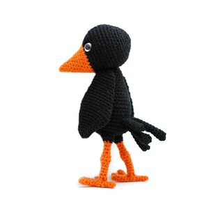 Crochet pattern Crow amigurumi instant download pdf image 2