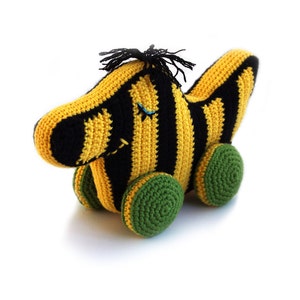 Crochet pattern Tiger duck Tigerente amigurumi instant download pdf image 1