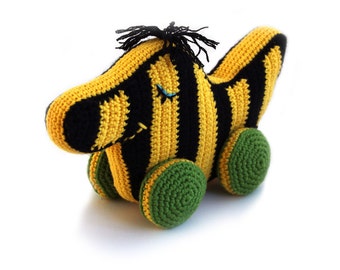 Haakpatroon Tijger eend (Tigerente) - amigurumi - directe download pdf (Nederlands, Engels)