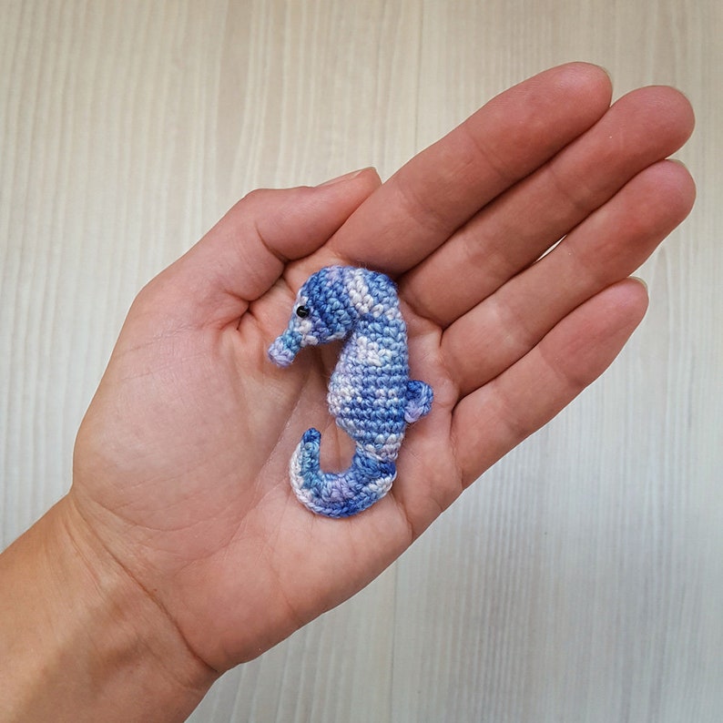 Crochet pattern Seahorse amigurumi instant download pdf image 4