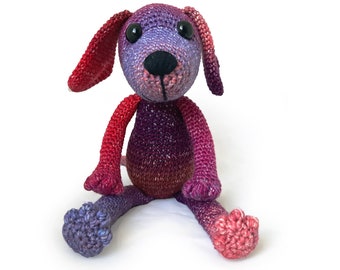 Haakpatroon Hond - amigurumi - directe download pdf (Nederlands, Engels)